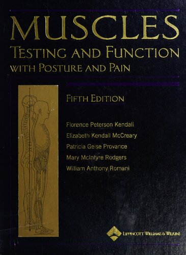 Muscles testing and function with posture and pain