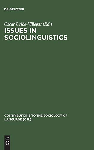 Issues in Sociolinguistics