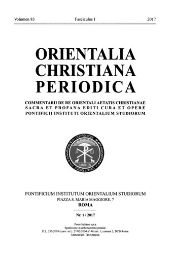 Orientalia Christiana Periodica