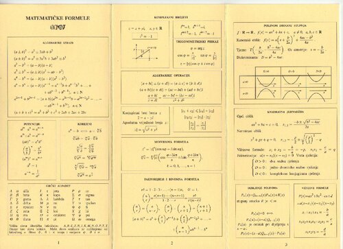 Matematičke formule