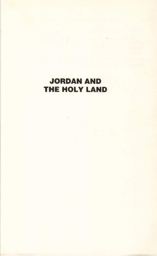 Fodor's Jordan and the Holy Land 1979