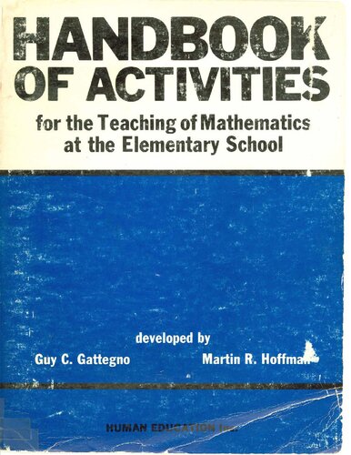 Handbook of Activities for the Teaching for Mathematics at the Elementary School