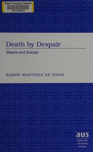 Death by Despair: Shame and Suicide