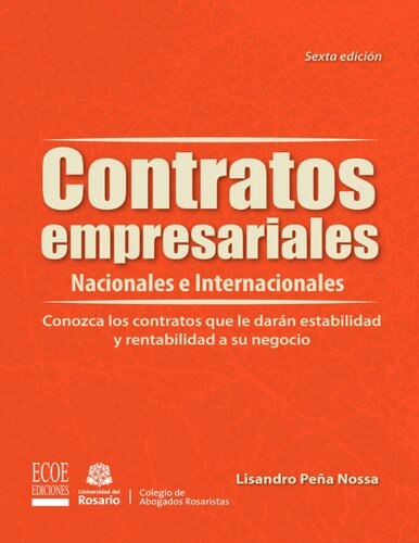 Contratos Empresariales Nacionales e Internacionales