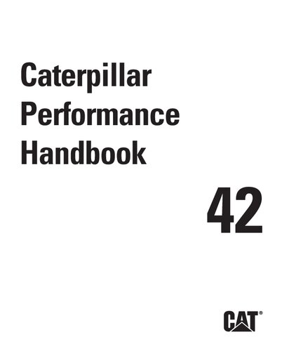 Caterpillar Performance Handbook