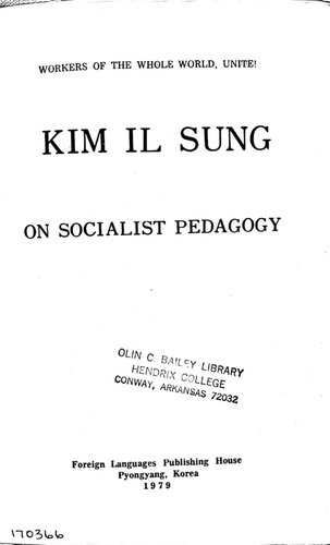 On Socialist Pedagogy