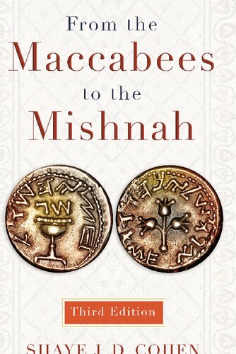 From the Maccabees to the Mishnah