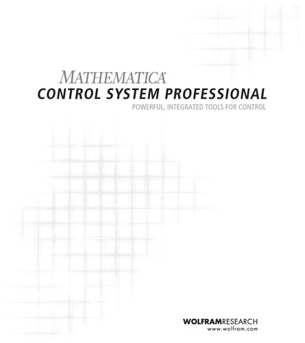 Mathematica Control System Professional