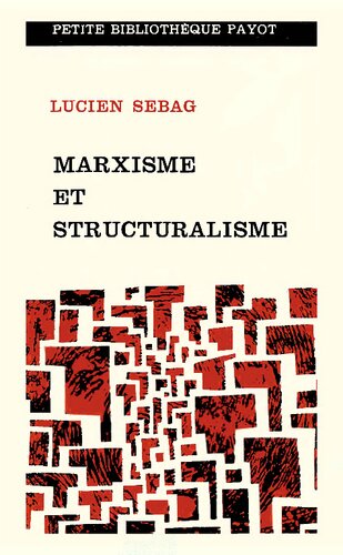 Marxisme et structuralisme