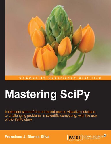 Mastering Scipy (Python)