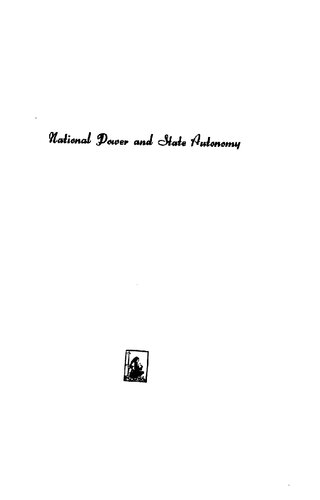 National Power and State Autonomy