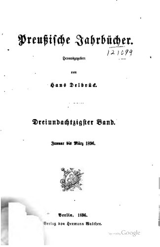 Preußische Jahrbücher