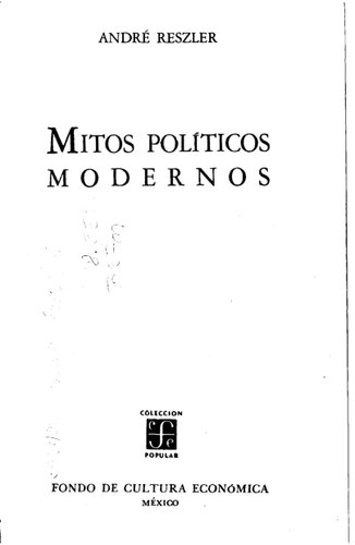 Mitos políticos modernos