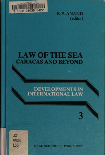 Law of the sea : Caracas and beyond