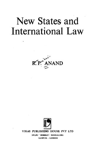 New states and international law