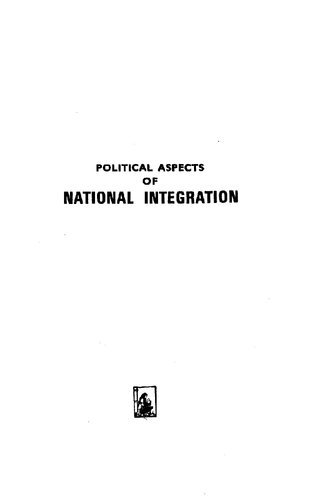 Political aspects of national integration