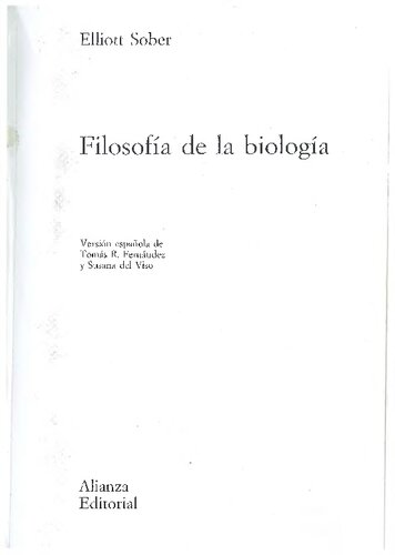 Filosofía de la biología