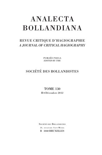 Analecta Bollandiana