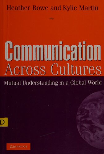 Communication across Cultures: Mutual Understanding in a Global World