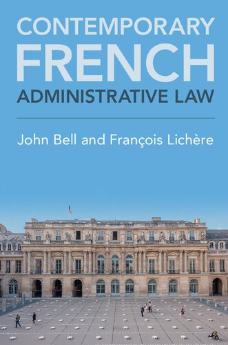 Contemporary French Administrative Law