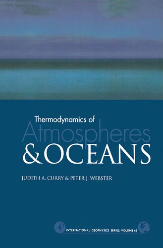 Thermodinamics of Atmospheres and Oceans