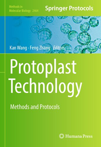 Protoplast Technology : Methods and Protocols