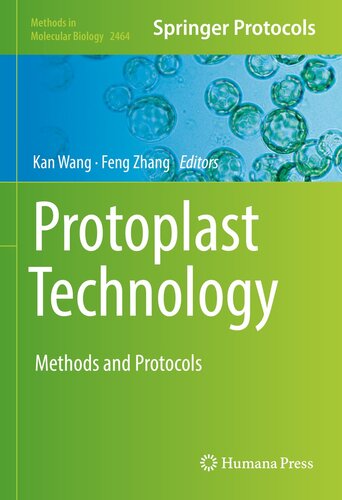 Protoplast Technology : Methods and Protocols