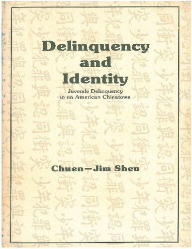 Delinquency and Identity: Juvenile Delinquency in an American Chinatown