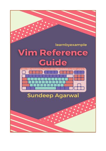 Vim Reference Guide