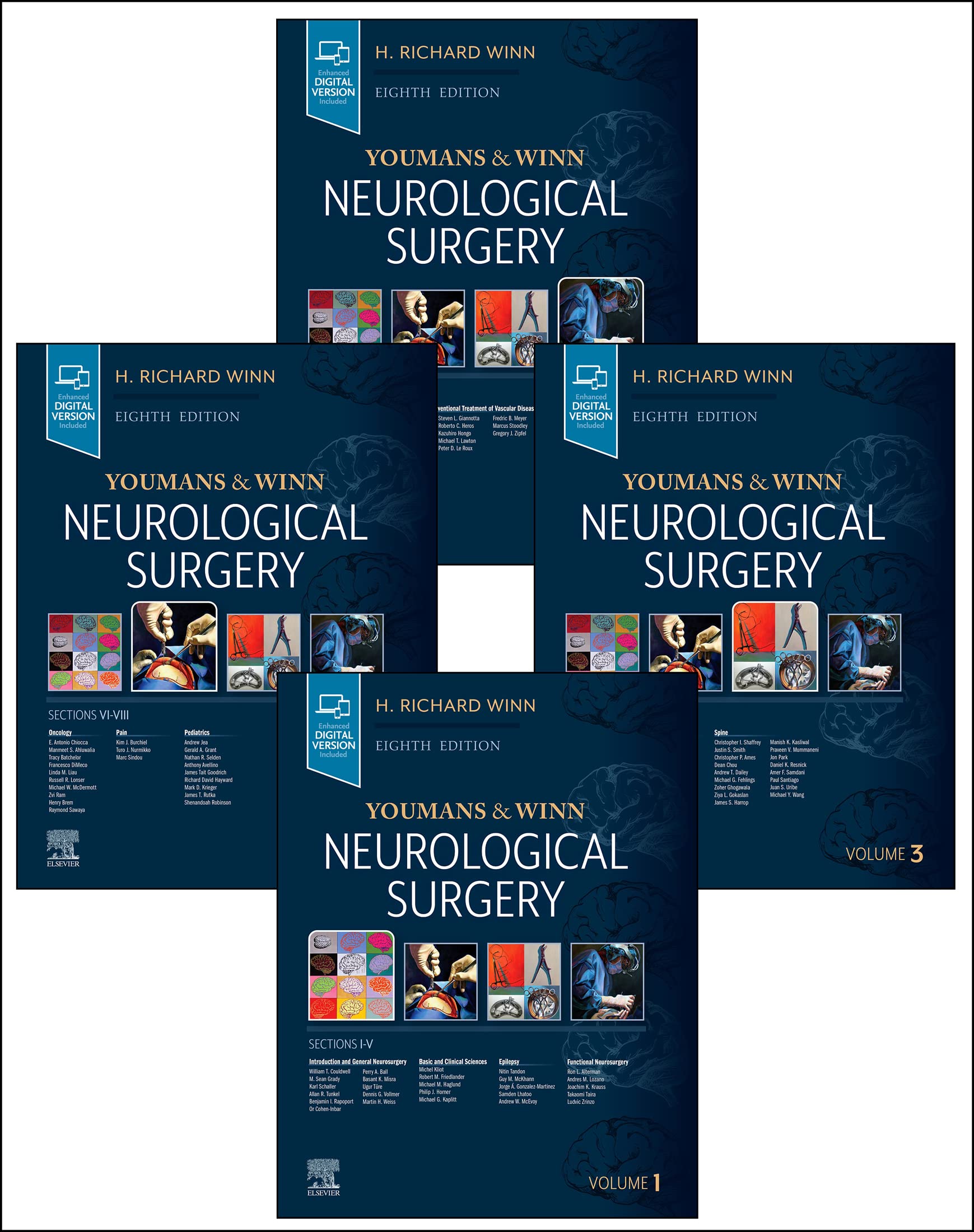 Youmans and Winn Neurological Surgery: 4 - Volume Set, 8th Edition