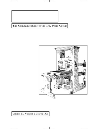 The Communications of the TEX Users Group