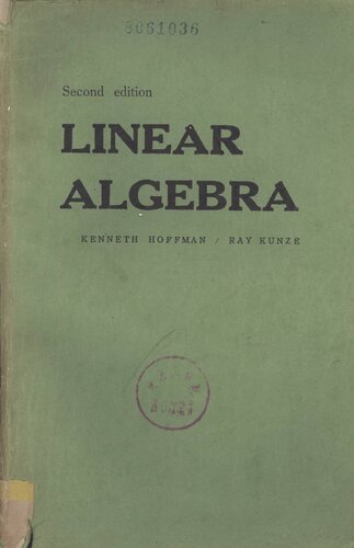 Linear algebra