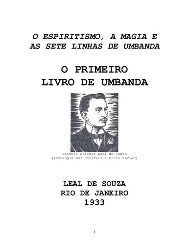 Primeiro livro de Umbanda