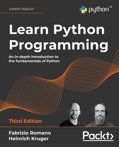 Learn Python Programming, Third edition