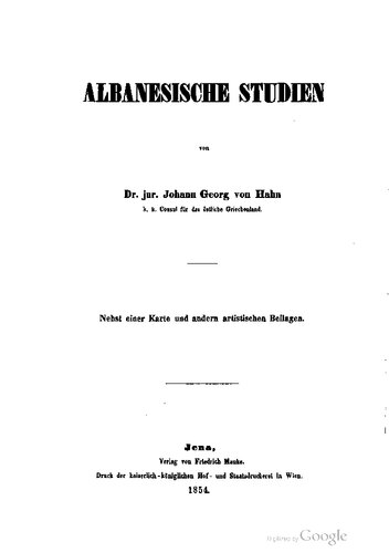 Albanesische Studien