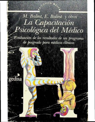 La capacitación psicológica del médico