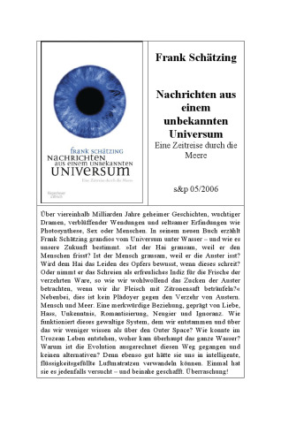 Nachrichten aus einem unbekannten Universum