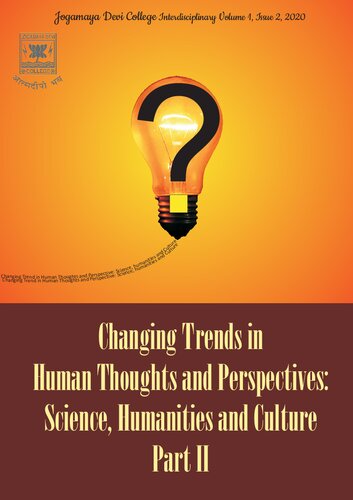 Changing Trends in Human Thoughts and Perspectives: Science, Humanities and Culture