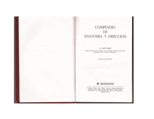 Compendio de anatomia y diseccion