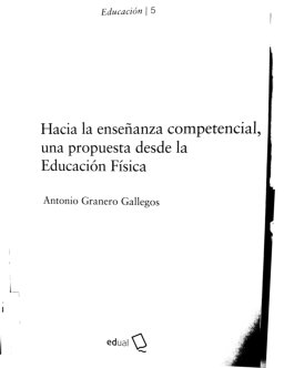 Hacia la enseñanza competencial, una propuesta desde la Educación Física