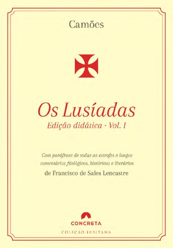 Os Lusíadas edição didática vol 1