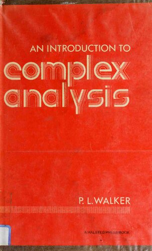 An Introduction to Complex Analysis