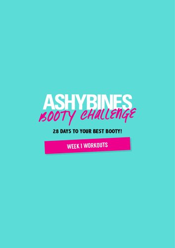 Booty Challenge: Workout Plan