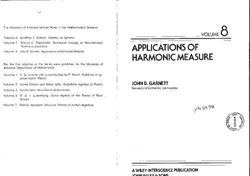 Applications of harmonic measure