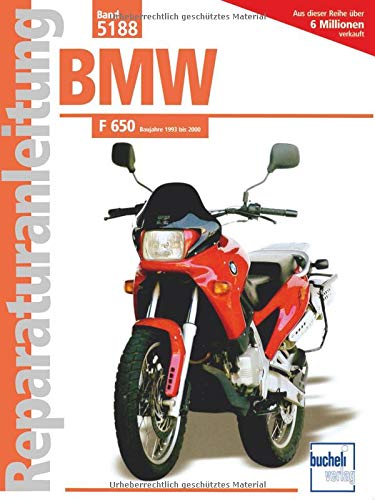 BMW F 650 Baujahre 1993 bis 2000 - Reparaturanleitung