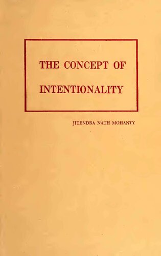 The Concept of Intentionality