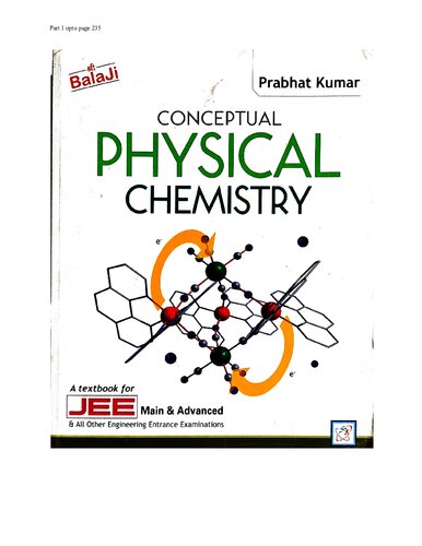 Conceptual Physical Chemistry part 1 upto Gaseous & Liquid State pg 235 IIT JEE main advanced