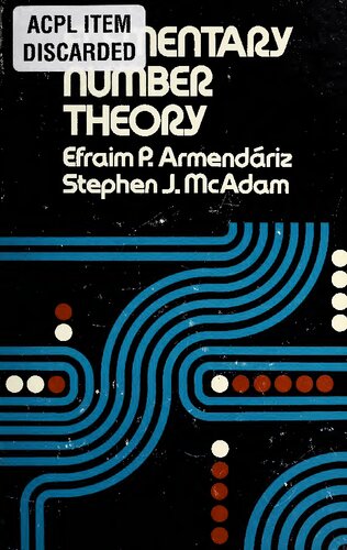 Elementary number theory