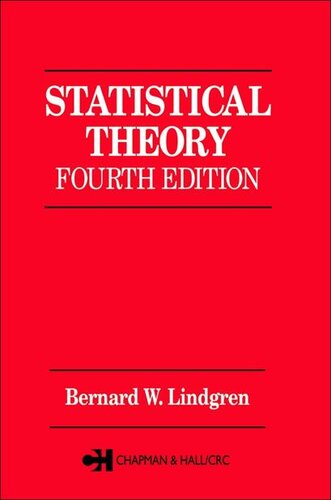 Statistical Theory: 22 (Chapman & Hall/CRC Texts in Statistical Science)