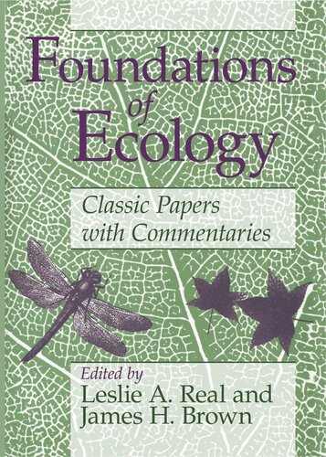 Foundations of Ecology: Classic Papers with Commenatries